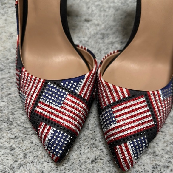 A.L.C. Women's Patriotic High Heels - Picture 2 of 3